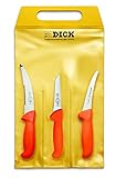 F. DICK Messer Set ErgoGrip 3-teilig „Jagd Outdoor“ (Aufbrechmesser 15 cm,...