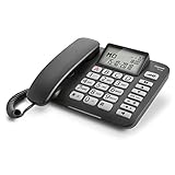 Gigaset DL580 - schnurgebundenes Senioren Telefon - Tischtelefon mit extra leichter...