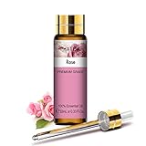 PHATOIL Rosenöl 10ml, Ätherisches Öl Rose 100% Naturrein Reine, Ätherische Öle für...