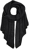 PIECES Damen Pcpyron Long Scarf Noos Schal, Schwarz, Einheitsgröße EU