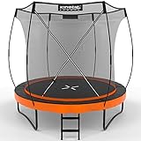 KINETIC SPORTS Trampolin Outdoor 244 cm 'Ultimate Pro' – TÜV GS-geprüft, Designed in...