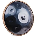 Antetok Harmonic Handpan Drum in d-Dur 10 Töne 22 Zoll Stahl mit weicher Handpan...