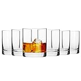 Krosno Whisky-Gläser Tumbler | Set von 6 | 300 ML | Blended Kollektion | Perfekt für...