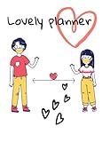 Day planner Love. Valentines Day 2022 mask: organizer, planner, 100 pages, 8.5x11