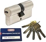 ABUS EC660 Profil-Doppelzylinder Länge (a/b) 30/35mm (c=65mm) mit 6 Schlüssel, mit...