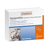 Hustenstiller-ratiopharm Dextromethorphan – lindert Reizhusten und sorgt so für eine...