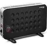 TROTEC Heizkörper elektro TCH 25 E – Heizleistung 750 W / 1250 W / 2000 W – Konvektor...
