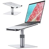 GIKERSY Laptop Ständer 360 °Drehbarer Laptop Stand Notebookständer Halterung...