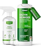 PRINOX® 1030ml Enzymreiniger Konzentrat inkl. Mischflasche I STARKER GERUCHSENTFERNER I...