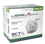 ECT FFP2 Masken DEKRA geprüft aus Deutschland - FFP2 Maske (NR) MADE IN GERMANY - Premium...