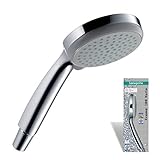 hansgrohe Handbrause Croma 100, Duschkopf mit 4 Strahlarten, Duschbrause,...