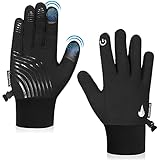 Kinder Fahrradhandschuhe Sport Winter Thermo Jungen Mädchen Kinder Winddicht Anti-Rutsch...