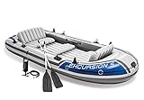 Intex Excursion 5 Set Schlauchboot - 366 x 168 x 43 cm - 4-teilig - Mehrfarbig