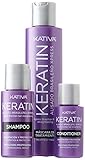 KATIVA Keratin Brasilianisches Express Kit 150 ml, einzigartig, Standard KAT42681...