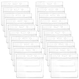 20 Stück Kartenhüllen Transparent Ausweishüllen Wasserdicht Ausweishülle Karten...