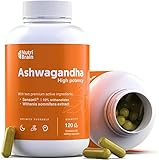 Ashwagandha (+10% Withanolide), Adaptogen und Nootropikum aus Sensoril®-Inhaltsstoffen,...