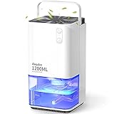Luftentfeuchter Elektrischer,EasyAcc 1200ml Entfeuchter Tragbarer Raumentfeuchter...