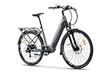 Moma Bikes Elektrische Citybike EBIKE-28 PRO ', Alu. SHIMANO 7 Geschwindigkeiten &...