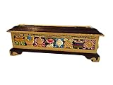 Himalayan Craft Räucherstäbchenhalter aus Holz, traditionell handgefertigt, tibetische...