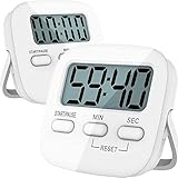 MECHEER MECHEER Küchentimer, digitaler Timer, Eieruhr, magnetische Kochtimer, Uhr,...