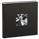 Hama Fotoalbum Jumbo 30x30 cm (Fotobuch mit 100 weißen Seiten, Album für 400 Fotos zum...