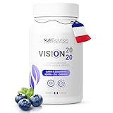 Vision 20/20: Natürliches Nahrungsergänzungsmittel für die Augengesundheit mit...