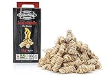 Axtschlag Premium Anzündwolle 1kg | Holzwolle Wachs Kaminanzünder | ökologischer...