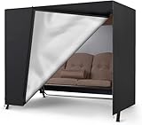 Ytwkafa Hollywoodschaukel Abdeckung 3 Sitzer, 600D Oxford Abdeckung Hollywoodschaukel...
