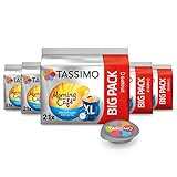 Tassimo Kapseln Morning Café XL Mild & Smooth, 105 Kaffeekapseln, 5er Pack, 5 x 21...