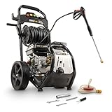 Powerplus POWXG9100 Profi Benzin Hochdruckreiniger 210cc Benzinmotor 270 bar Maximaldruck