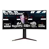 LG Ultragear Gaming Monitor 34GN850-B.AED 86,7 cm - 34 Zoll, Curved IPS, 144 Hz, 1ms GtG,...