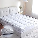 Threads For Bed® Atmungsaktiv Matratzen Topper Unterbett 120x200 aus Baumwolle Gewebe,...
