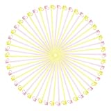DOITOOL 50 Stück Tragbare Stangen Aus Kunststoff Zum Spielen Von Laternenspielzeugen In...