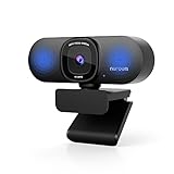 Nuroum V32-AF 4K Webcam mit Autofokus, 1080P 60fps PC Kamera mit Mikrofon,...