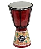 Djembe Trommel Bongo Drum Handtrommel Buschtrommel Percussion Kinder Fair Trade 30cm