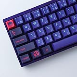 Wunzkii PBT Keycaps 151 Tasten Spielkonsole Tastenkappen DYE-Sub Custom Keycaps Cherry...