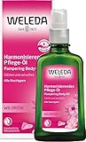 WELEDA Bio Wildrose Harmonisierendes Pflege-Öl, Naturkosmetik Körperöl aus Rosen zur...