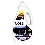 Coral Colorwaschmittel Black Velvet Flüssigwaschmittel für länger intensives Schwarz...