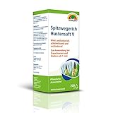 Spitzwegerich Hustensaft V Sirup zur Anwendung für Erwachsene, Jugendliche und Kinder ab...