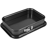 OKYMOTOR Tiramisu Springform, rechteckig, 35,6 x 24,1 cm, Käsekuchenform,...