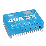 Redodo 40A MPPT 12V/24V Auto DC Input Solarladeregler mit eingebautem Bluetooth Modul,...