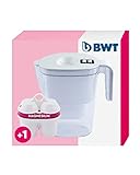 BWT Tischwasserfilter Vida inkl. 1 Filterkartusche Magnesium Mineralized Water I Manueller...
