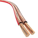 KabelDirekt Lautsprecherkabel Made in Germany aus reinem Kupfer 10m (2x2,5mm² HiFi Audio...