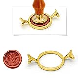 Metall Wachs Siegel Formen für 1 Zoll Wachs Siegel Stempel, runden Blumenform...