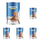 by Amazon Hundenassfutter in Dosen, Huhn in Bratensoße, 1.24kg (5er-Pack)