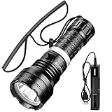 WholeFire Tauchlampe LED Extrem Hell 10000 Lumens, IPX8 Wasserdicht 50M Unterwasser...