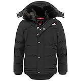 Höhenhorn Bergoo Kinder Winter Jacke Schwarz Gr. 140