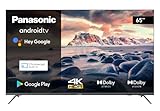 Panasonic TX-65JXW704 Android TV 164 cm LED Fernseher (65 Zoll, 4K Ultra HD HDR TV, Smart...