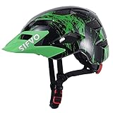 SIFVO Fahrradhelm Kinder Jungen und Mädchen 50-57cm, Kinder Fahrradhelm mit Abnehmbarem...