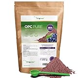 OPC Traubenkernextrakt Pulver - 250 g - 312 Portionen mit 800 mg - Reines OPC aus...